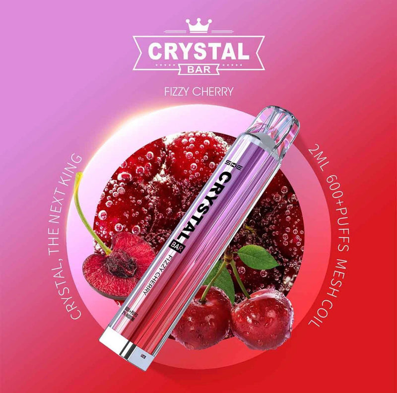 SKE Crystal Bar 600 - Fizzy Cherry