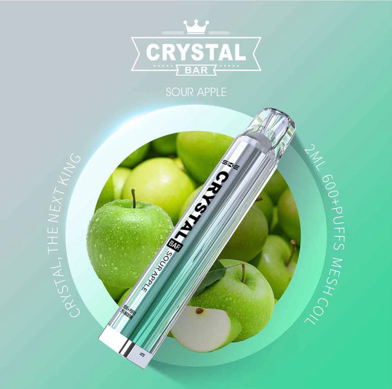 SKE Crystal Bar 600 - Sour Apple
