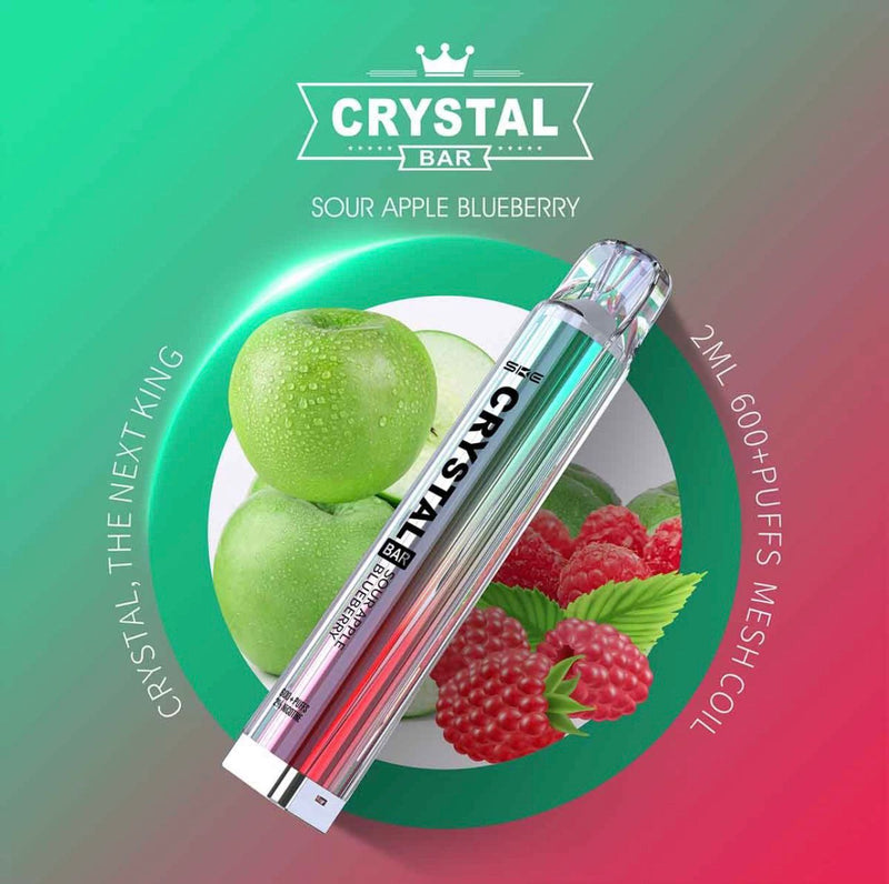 SKE Crystal Bar 600 - Sour Apple Blueberry