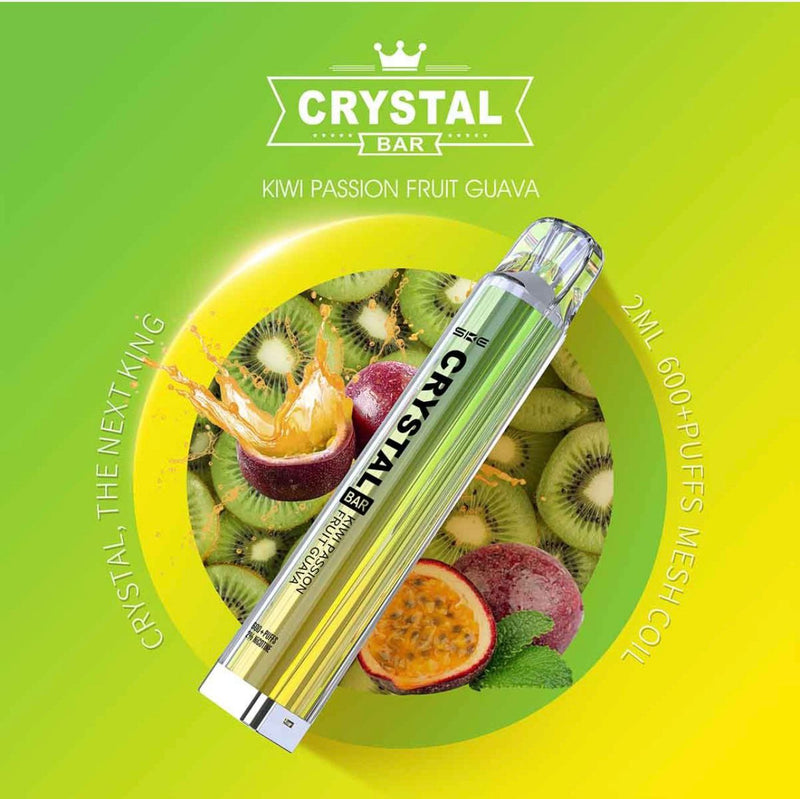 SKE Crystal Bar 600 - Kiwi Passionfruit Guava