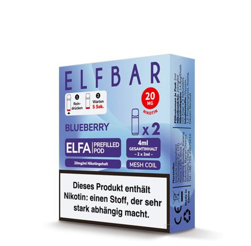 Elf Bar ELFA Blueberry Perfilled Pod