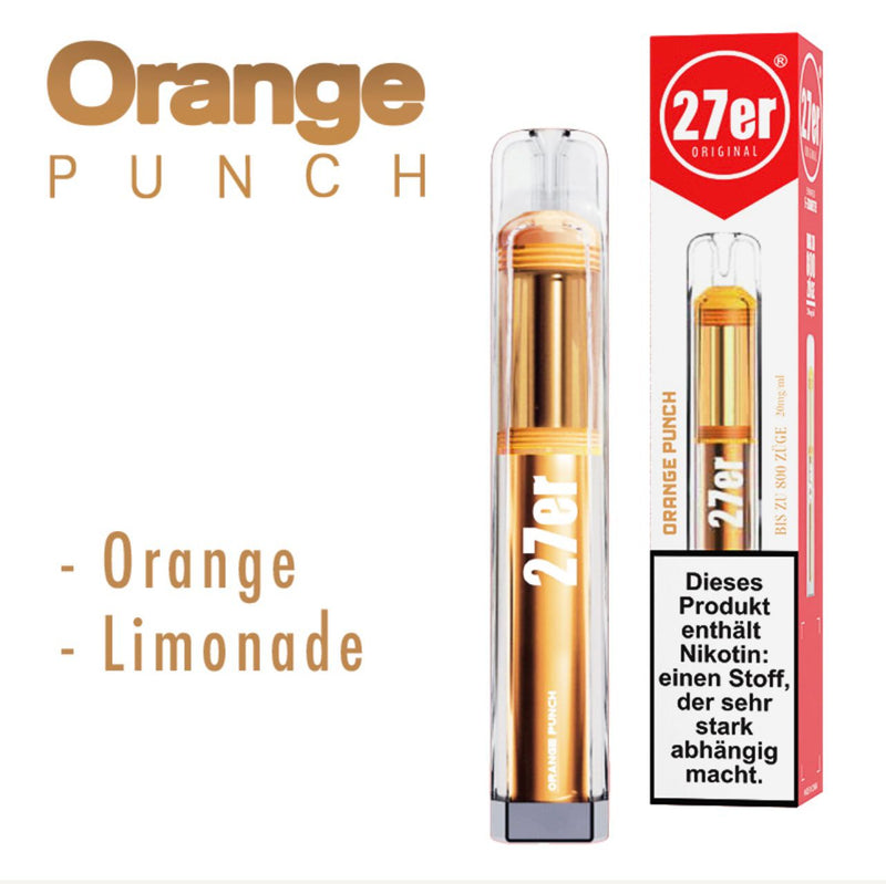 27er E-Vape Orange Punch