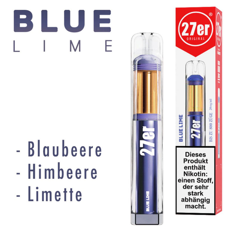 27er E-Vape Blue Lime
