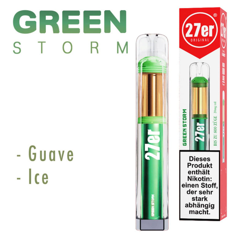27er E-Vape Green Storm