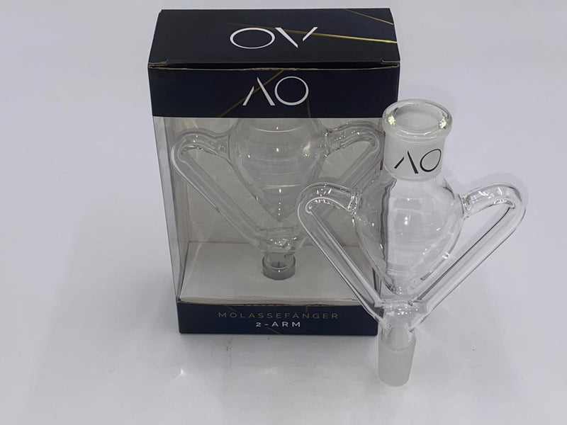 AO – Glas Molassefänger 18/8 2-Arms
