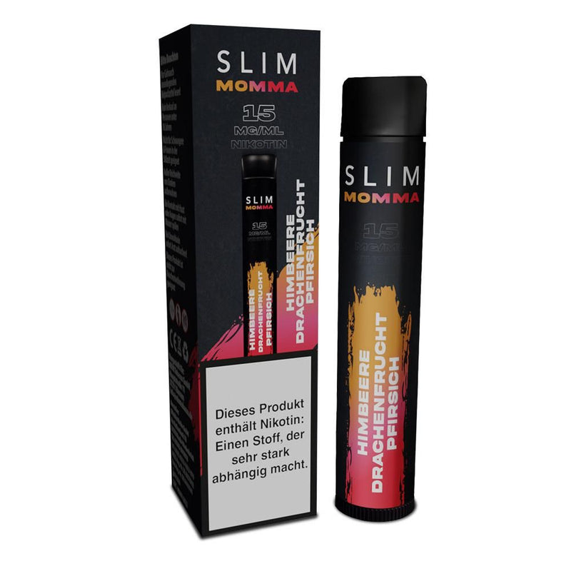 Slim Momma E-Vape - Himbeere Drachenfrucht Pfirsich