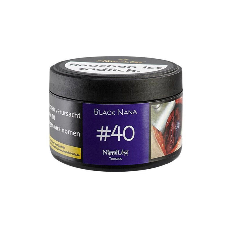 NameLess Shisha Tabak 25g - Black Nana