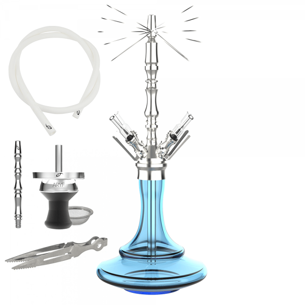 ARYF Shisha Gloria 4 Shiny Blue