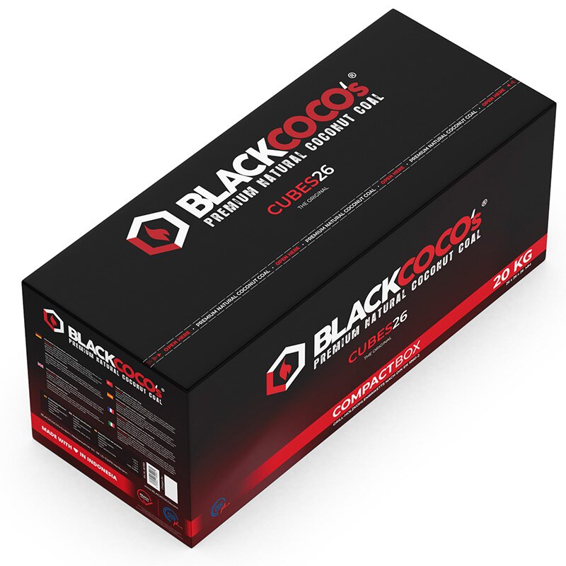 Black Coco's Cubes26 Compactbox 20kg